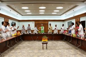NDA formally elects Narendra Modi leader of the alliance