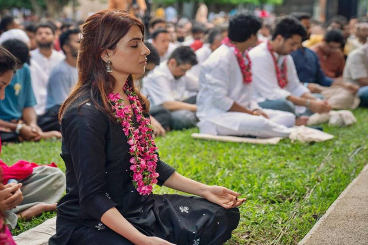 Samantha Ruth Prabhu shares serene meditation moment
