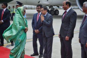 Modi swearing-in: Bangladesh PM Sheikh Hasina arrives in Delhi