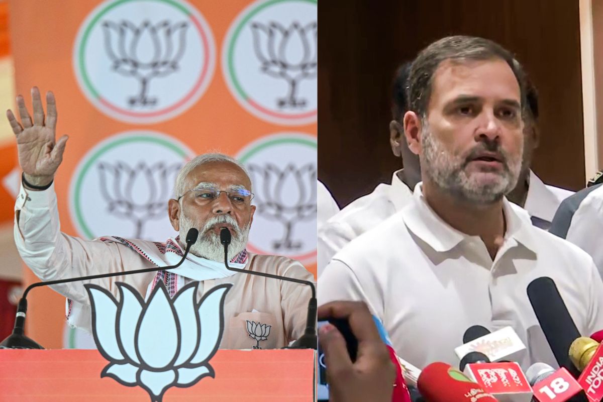 Battle 2024: BJP leads in 241 seats, Congress in 93 seats till 1 pm