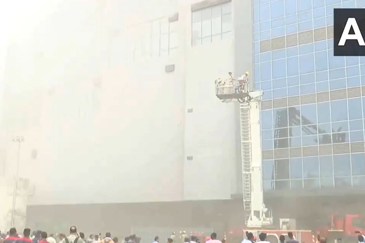 Another fire in Kolkata, this time it broke out at Acropolis Mall