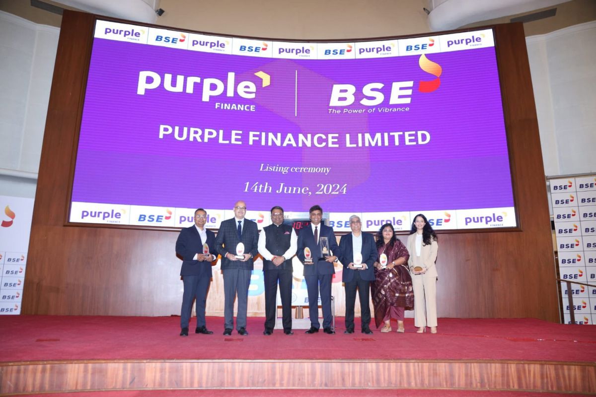 Purple Finance Debuts on BSE, Aiming to Empower MSMEs