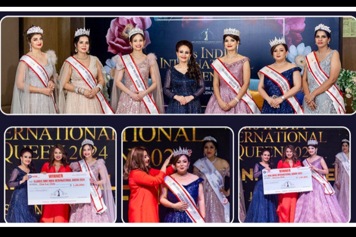 Mrs. India International Queen 2024 celebrates the strength and beauty of married women