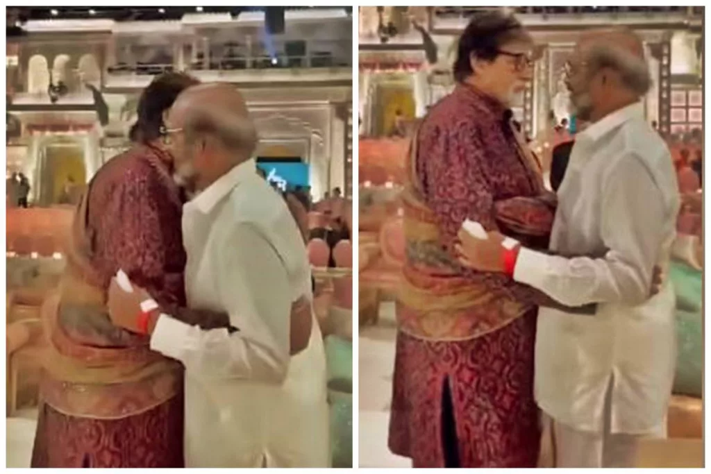 Amitabh Bachchan and Rajinikanth