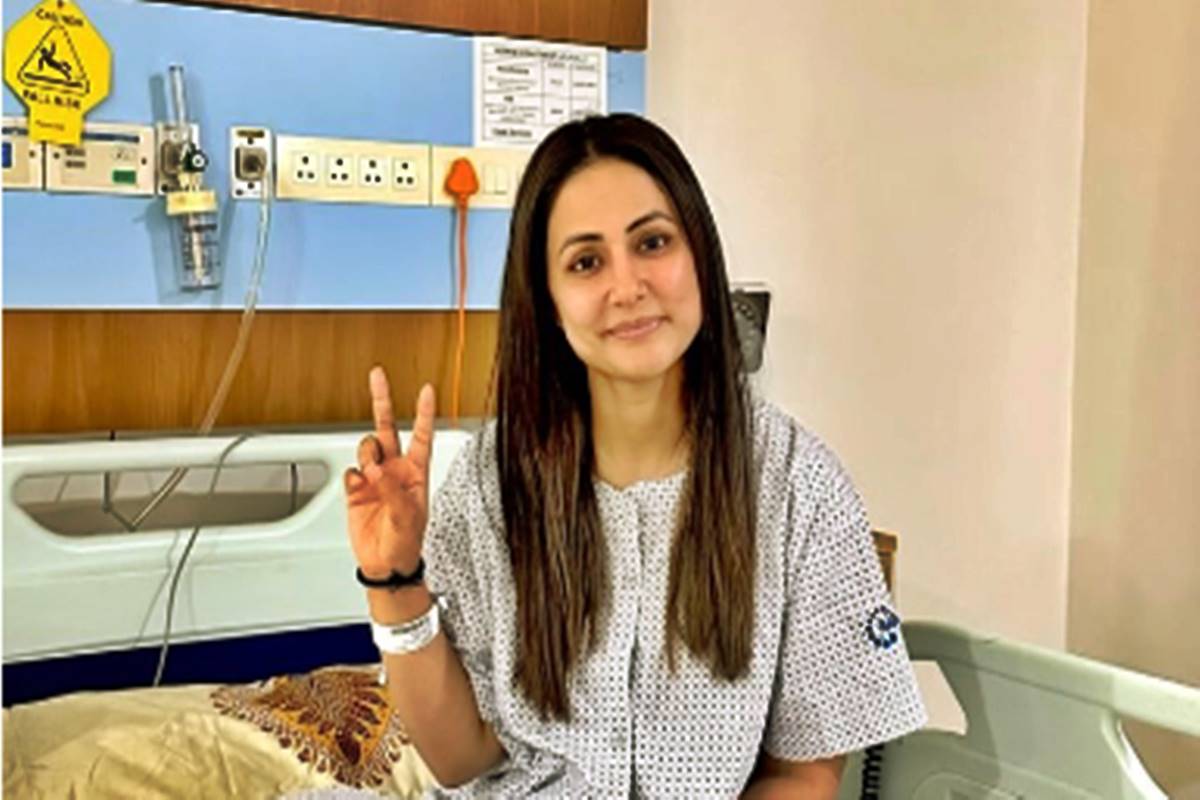Hina Khan’s mother cries in video amid daughter’s breast cancer battle