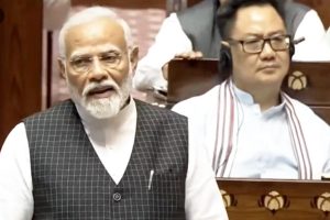 PM Modi criticises opposition over Chhattisgarh liquor scam allegation in Rajya Sabha