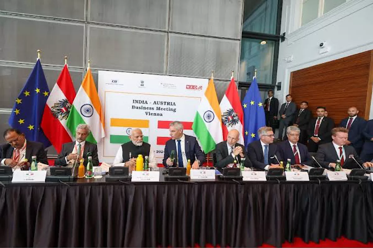 PM Modi urges Austria CEOs to invest in India’s fast-growing economy