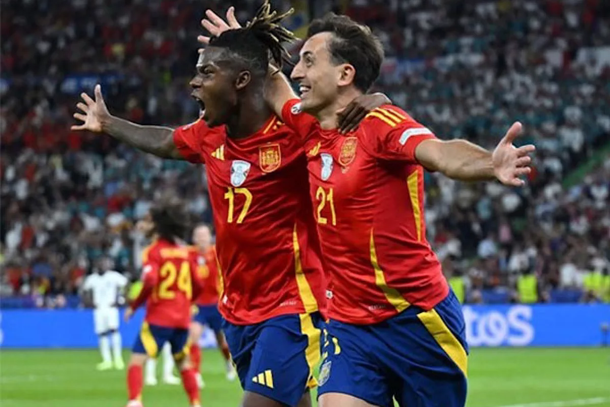 Williams, Oyarzabal help Spain win EURO 2024, beating England 2-1 in final