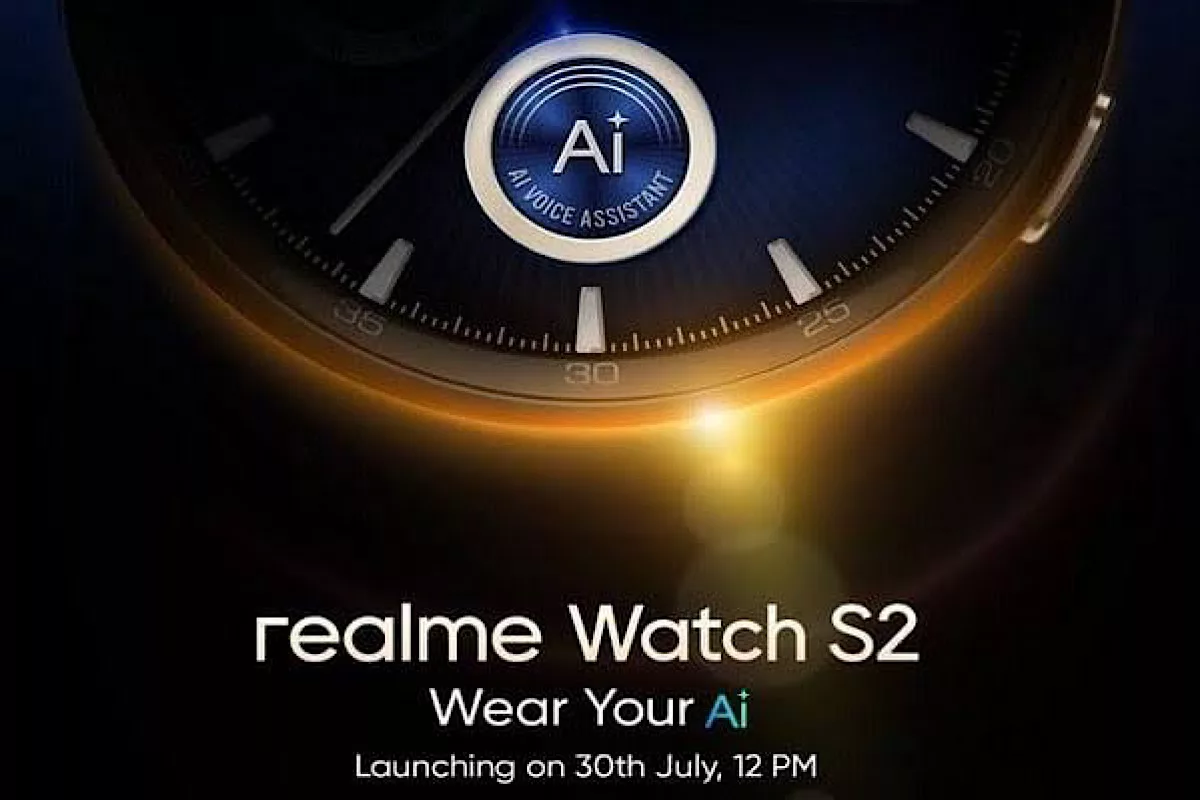 Realme to launch Watch S2 featuring AI assistant