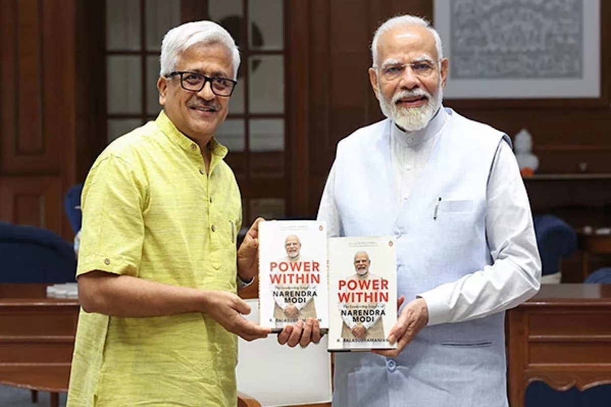 Jitendra Singh presented a book on PM’s leadership legacy