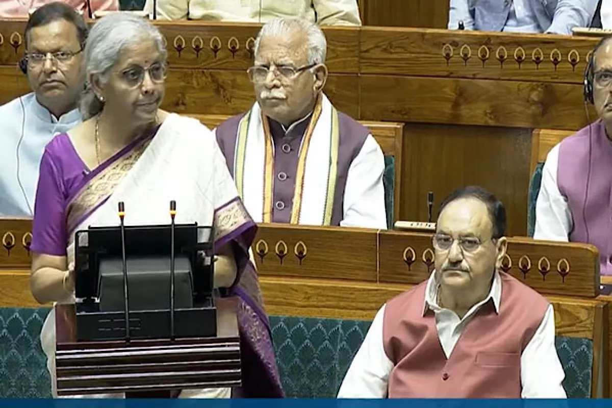 “India’s economic growth will be shining exception” FM Nirmala Sitharaman presents Union Budget 2024-25