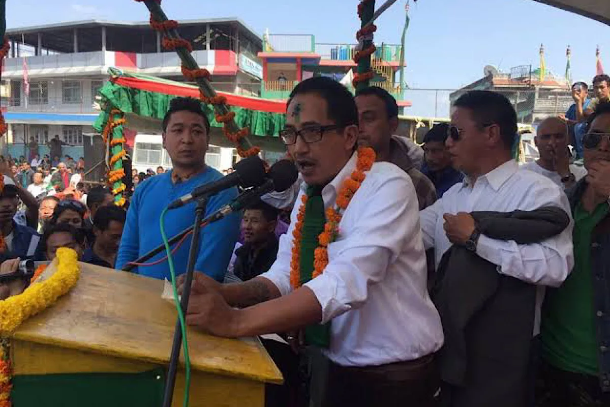 GNLF president Man Ghising warns of political crisis in Darjeeling