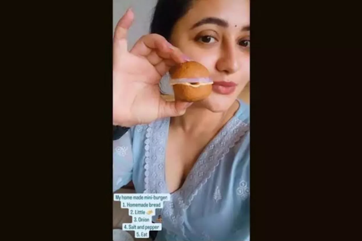 Know Rashami Desai’s recipe for homemade mini burger