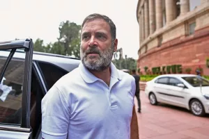 Vindictive ED raid against me in offing for “chakravyuh” remark: Rahul