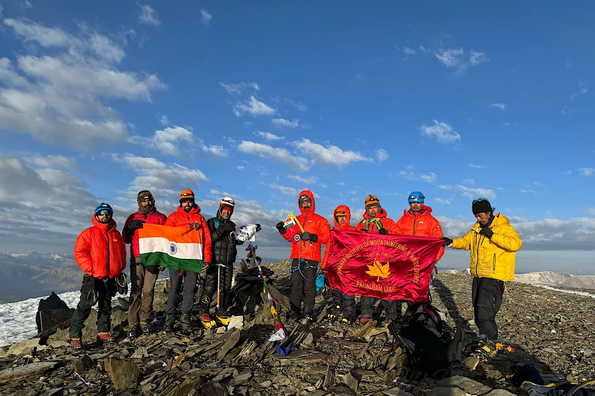 Mountaineering institute creates record by scaling high peaks in Ladakh in 14 years