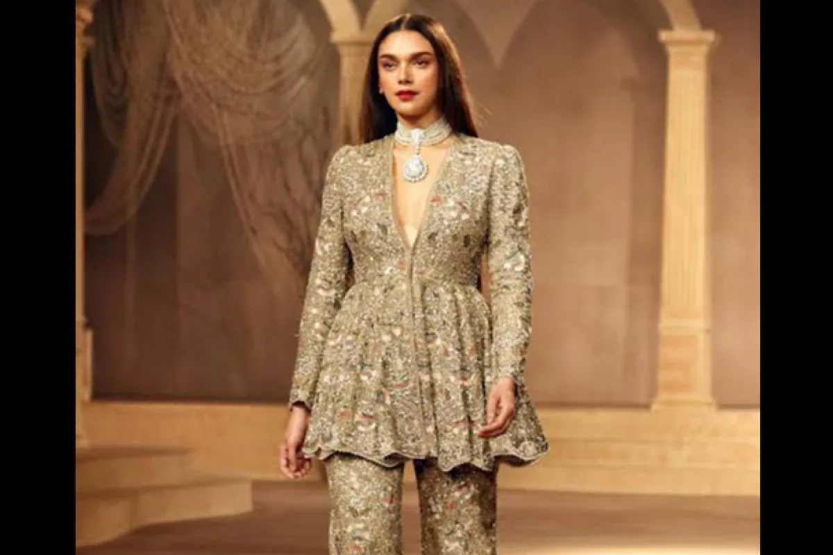 ICW 2024: Aditi Rao Hydari says the ‘collection is so rooted in India & its traditions’