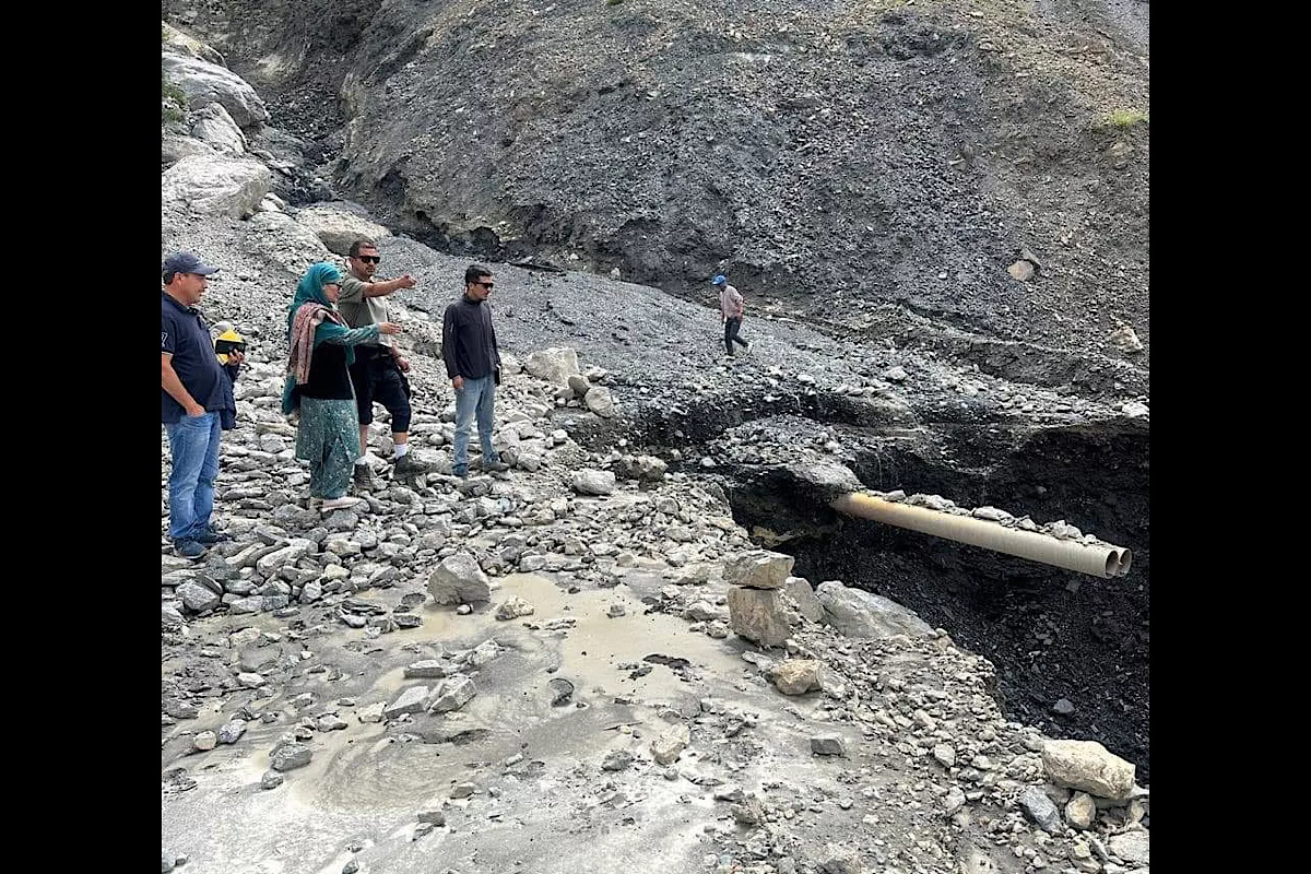 Flashflood in Ladakh creates havoc; no casualty