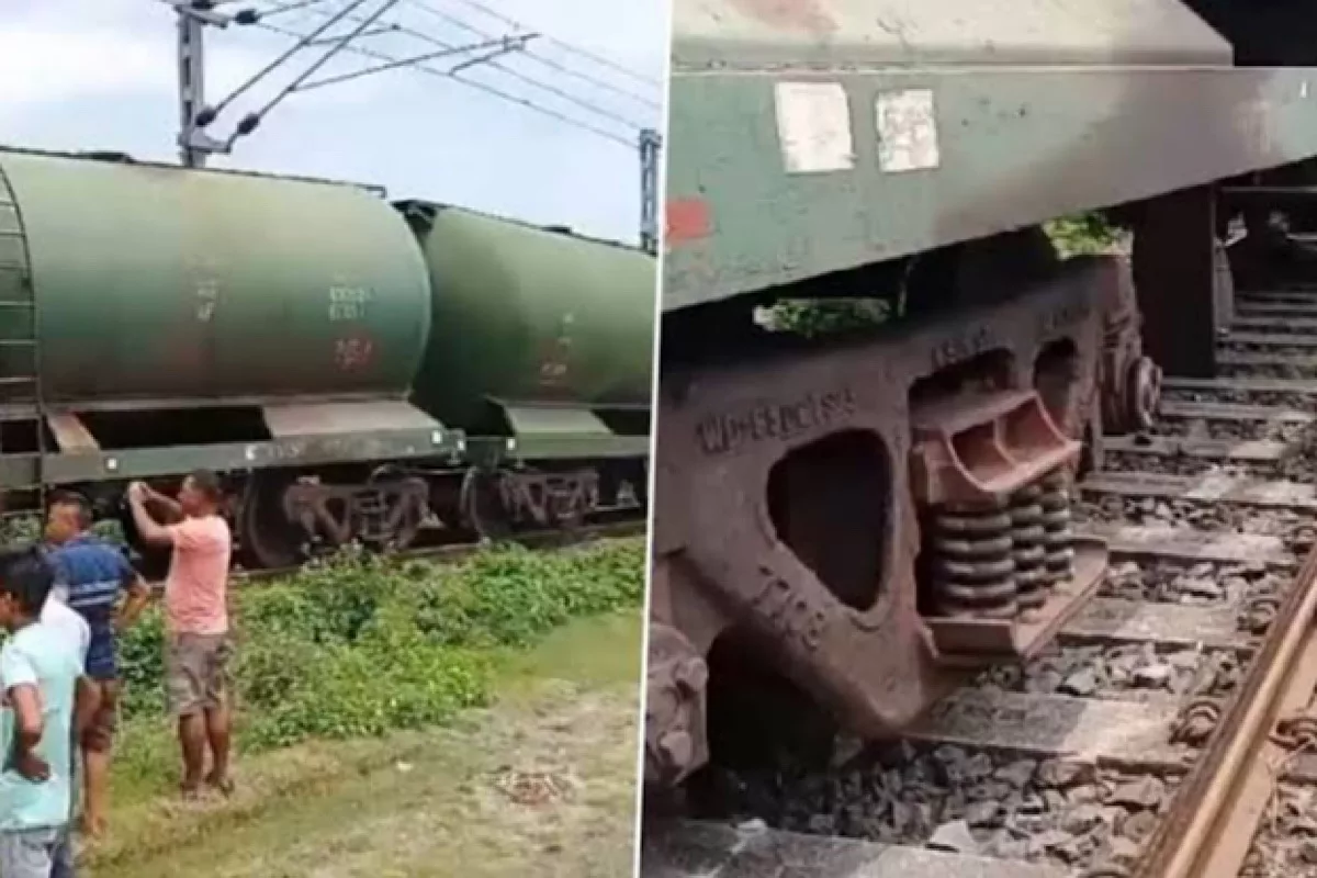 Another goods train derails near Siliguri, CM reacts