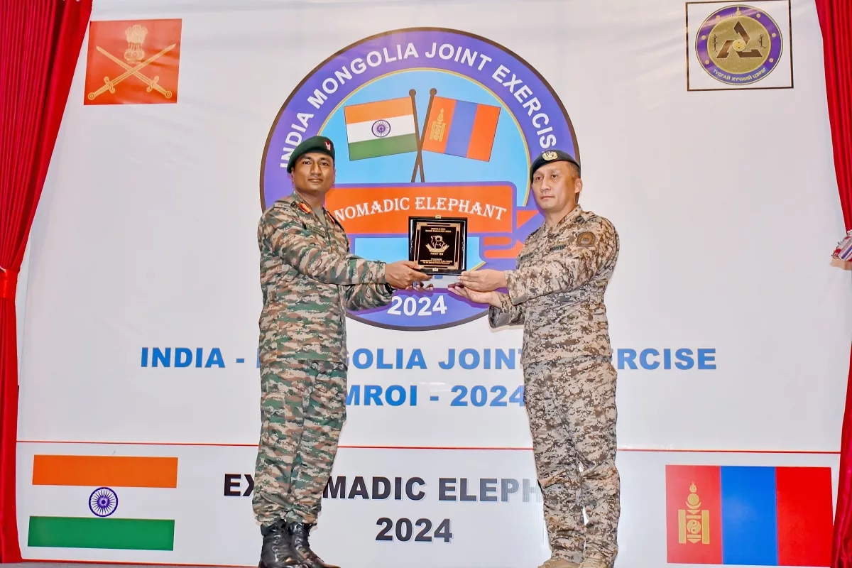 India-Mongolia joint military exercise concludes