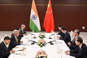 Jaishankar meets Chinese FM; calls for restoration of peace in border areas