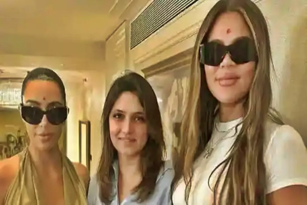 Kim and Khloe Kardashian