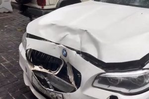 Speeding BMW rams into two-wheeler in Mumbai’s Worli, woman killed; driver at large