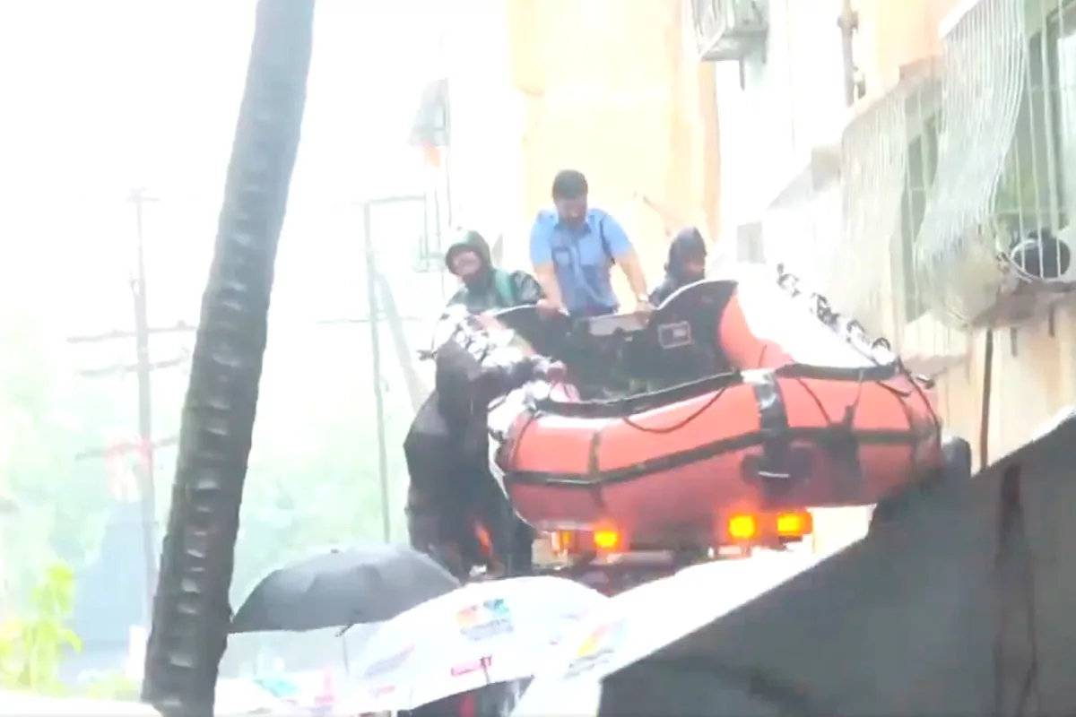 4 killed as heavy rains pound Pune; NDRF conducts rescue operations