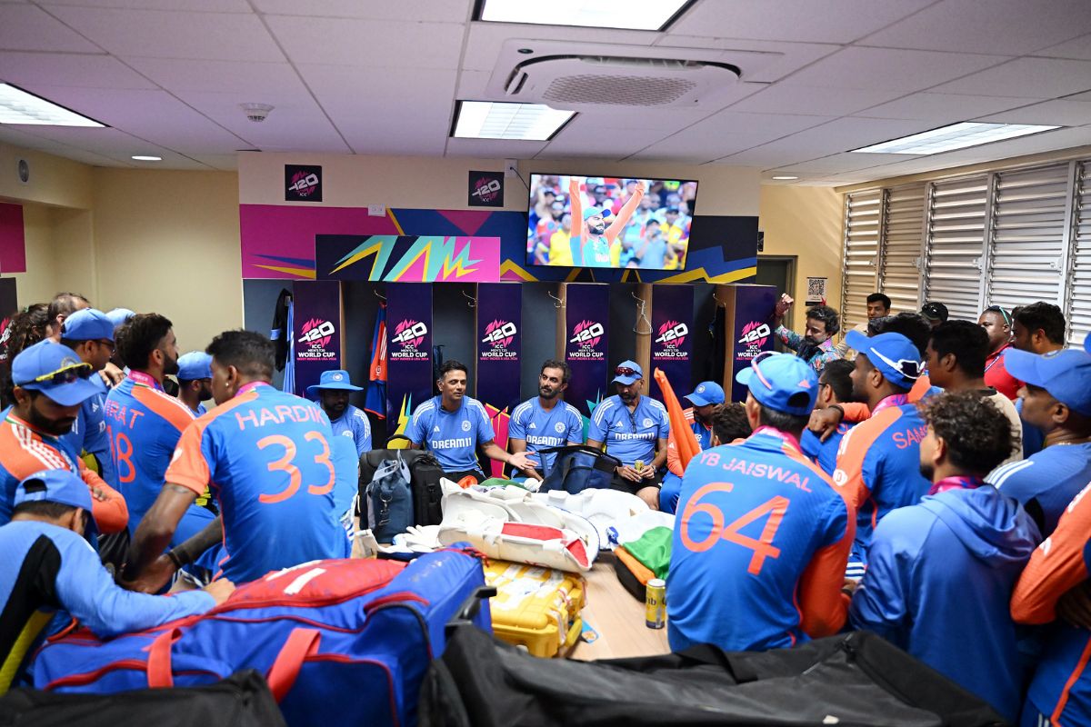 You’ll remember moments like these: Dravid during his final dressing room speech