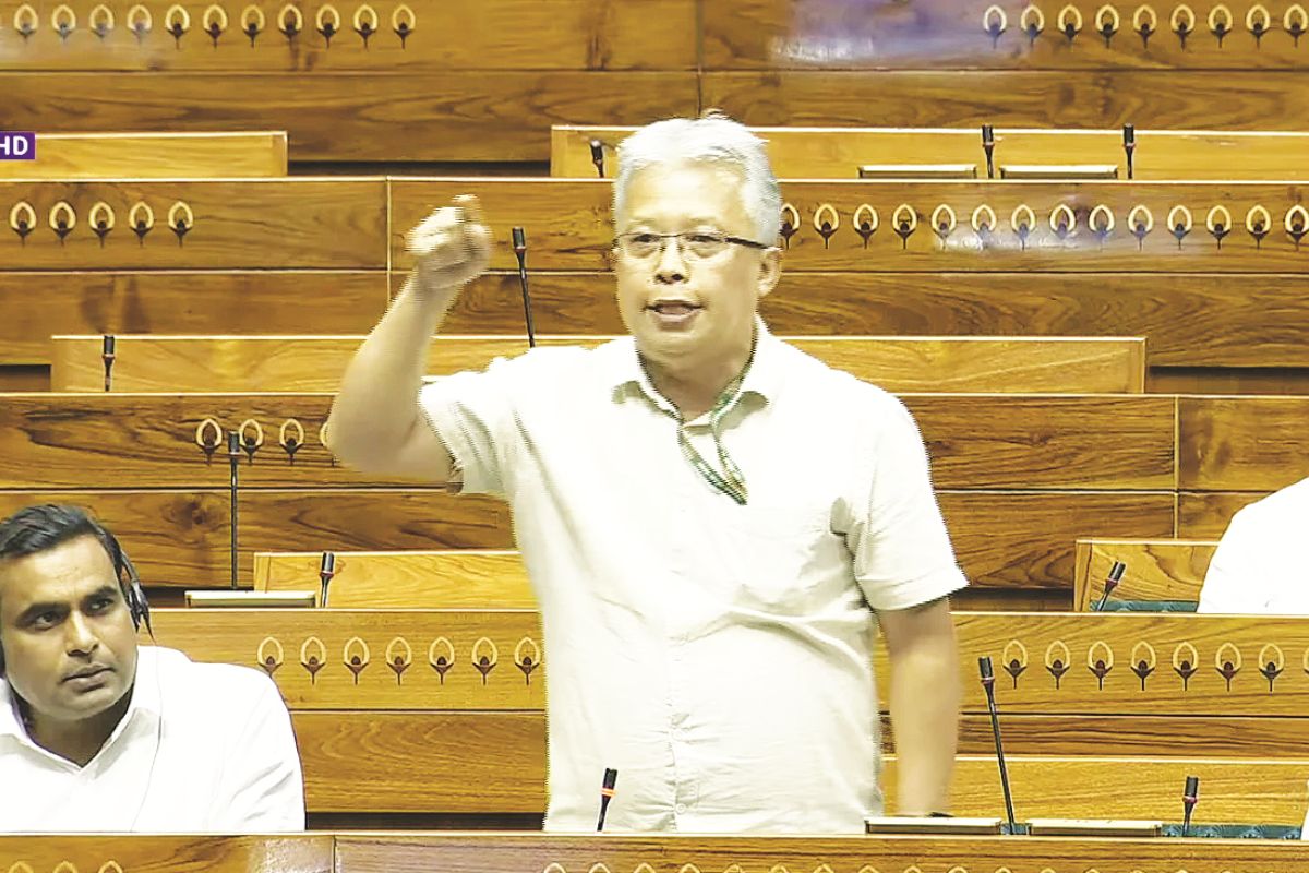 Bimol Akoijam gives voice to Manipur’s anguish in debut LS speech