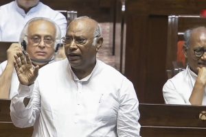 Oppn walks out of Rajya Sabha; Kharge calls out Modi for ‘lying’ in House