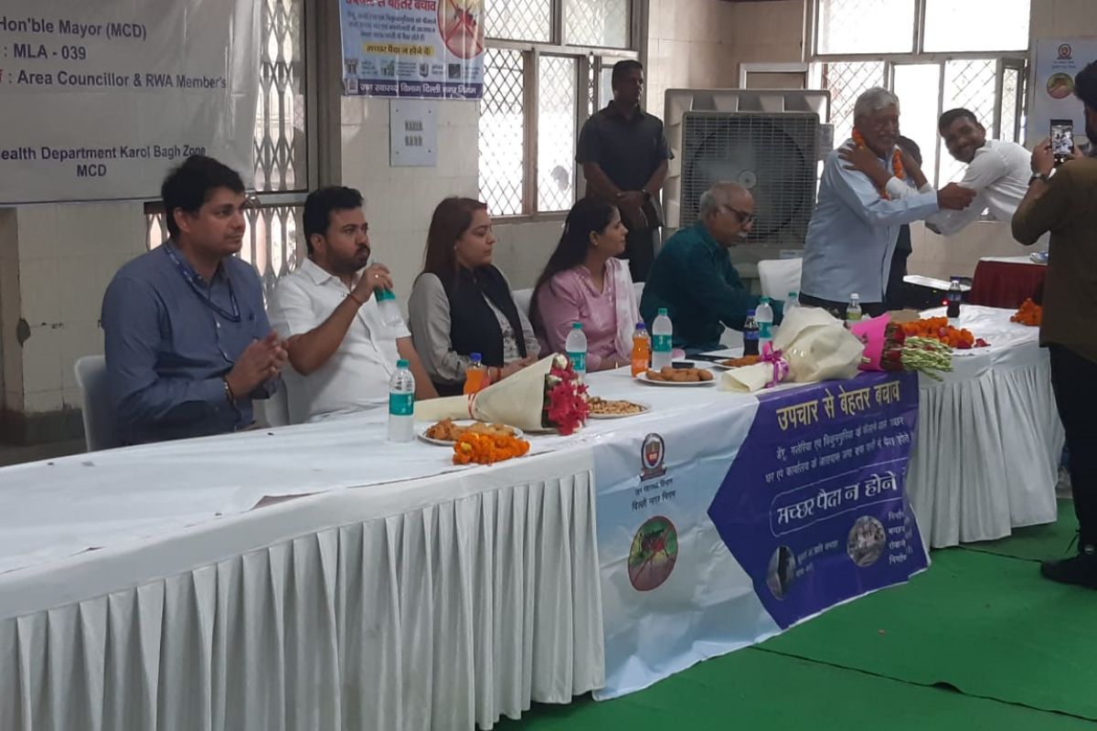 Delhi Mayor Shelly Oberoi launches dengue awareness campaign
