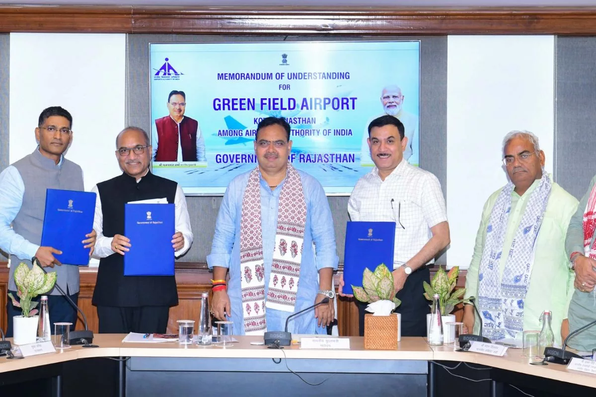 Tripartite MoU signed for Kota Greenfield airport’s development