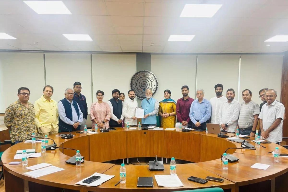 ABVP delegation meets chairperson of panel on NTA reforms with suggestions