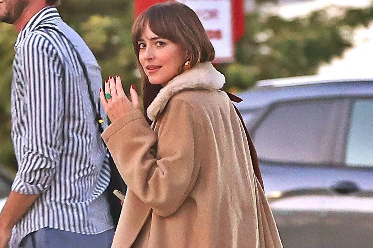 Dakota Johnson sparks engagement rumors with ring amid Chris Martin split speculation