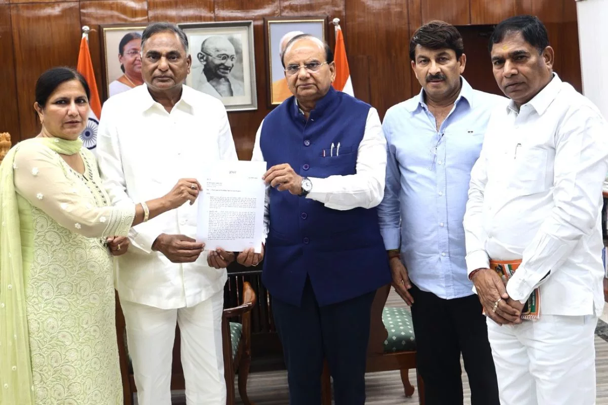 BJP MPs meet LG, submit memorandum on issues of Delhi’s villages