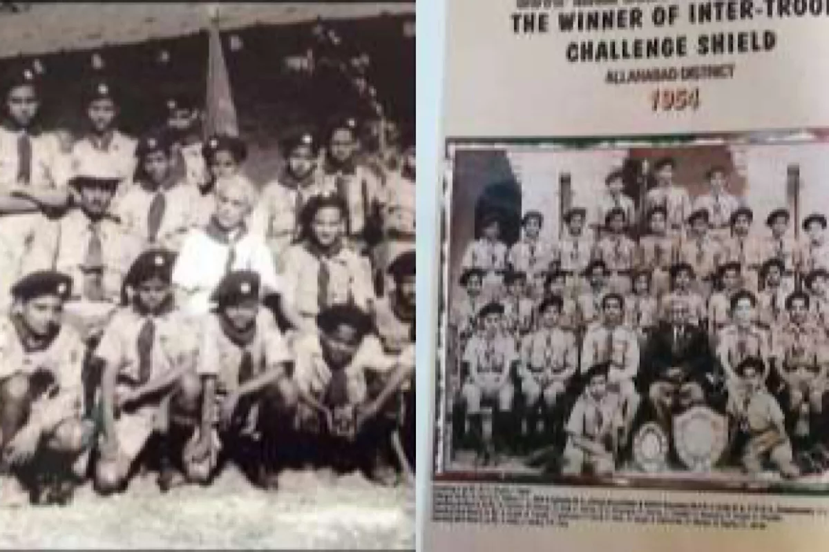 Amitabh Bachchan drops childhood photo of his ‘good old days of Boy Scouts’