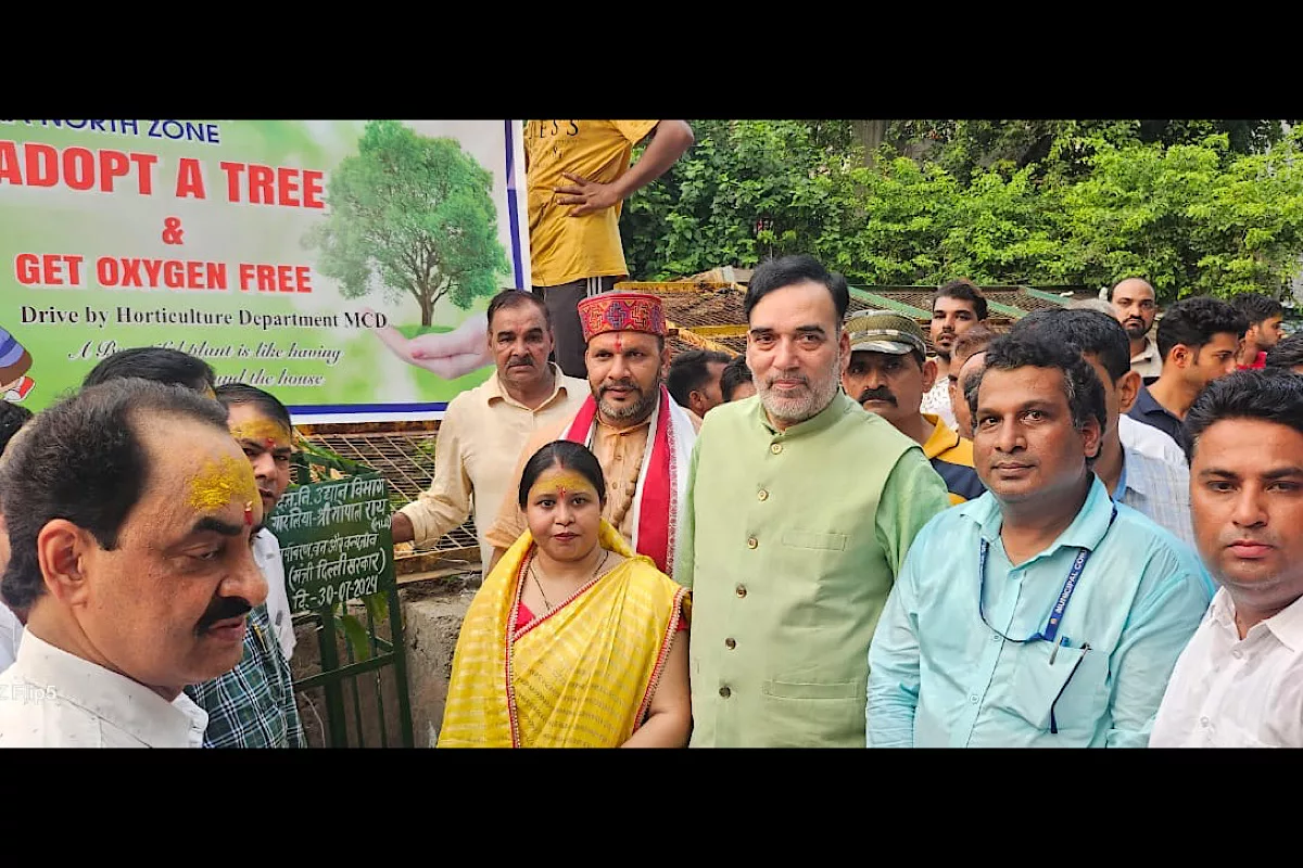 MCD launches tree adoption campaign from New Jaffrabad