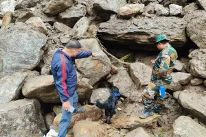 Dog squads start search operations in Rudraprayag