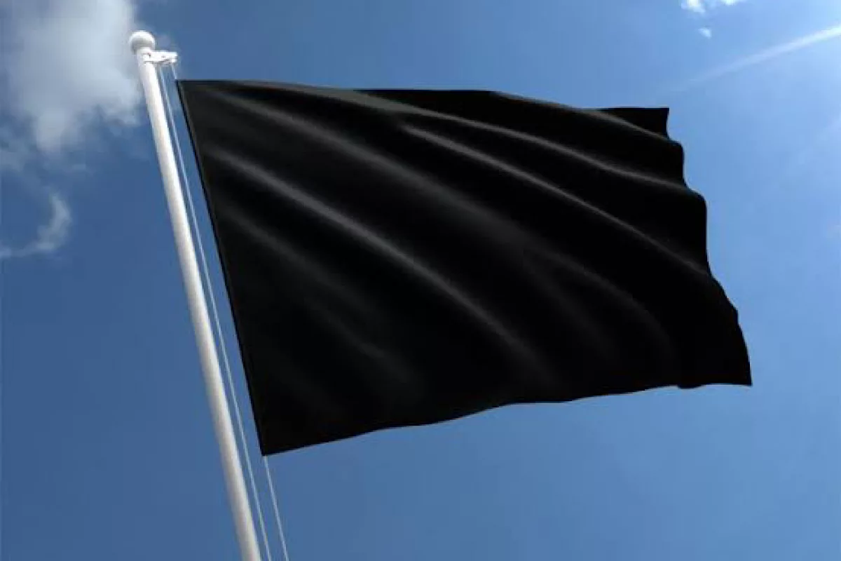 GNLF activists hoist black flags in protest over delayed political solution