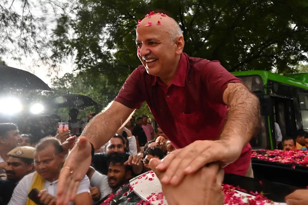 Manish Sisodia, AAP, Padyatra