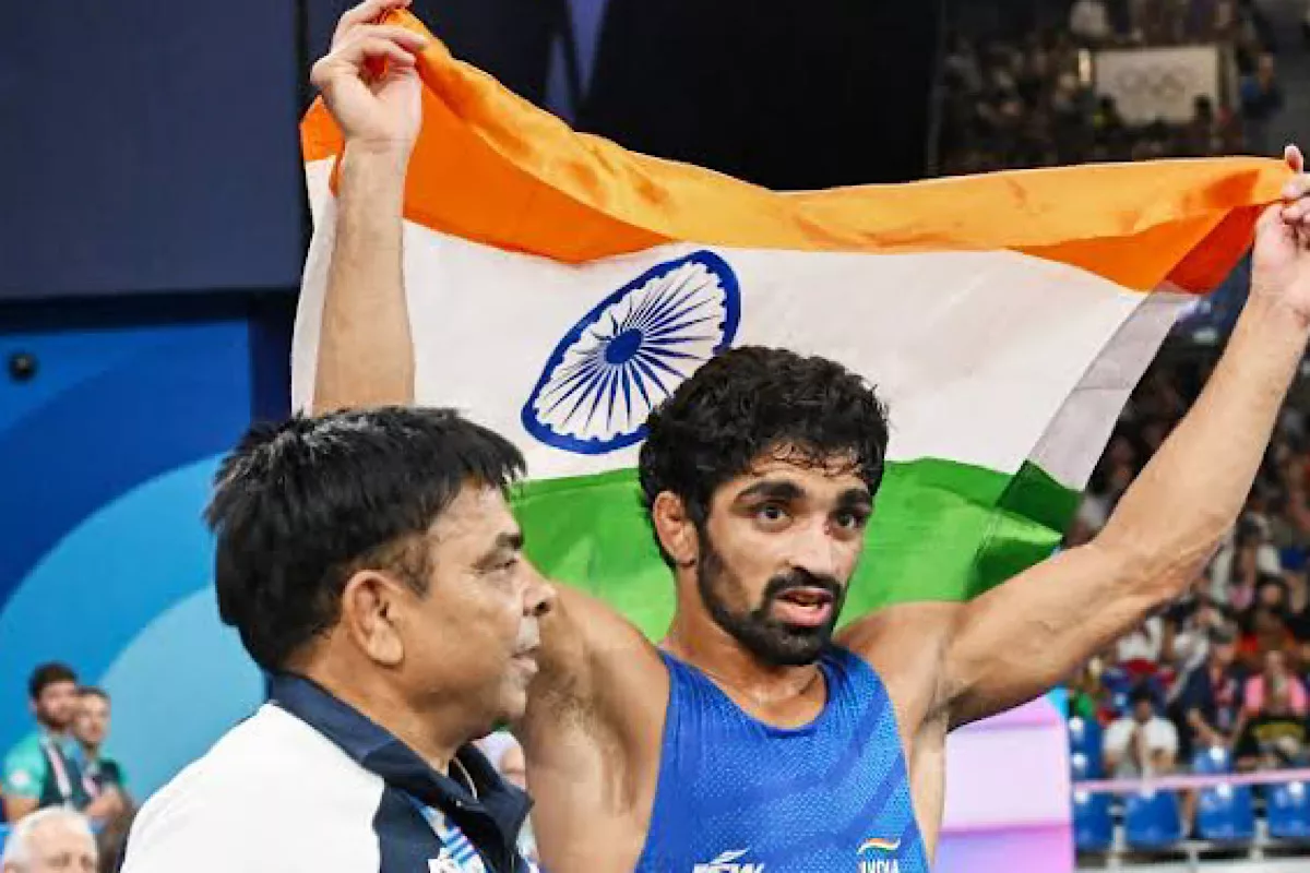 Paris Olympics: PM Modi, Bajrang Punia celebrate Aman Sehrawat’s ‘incredible feat’