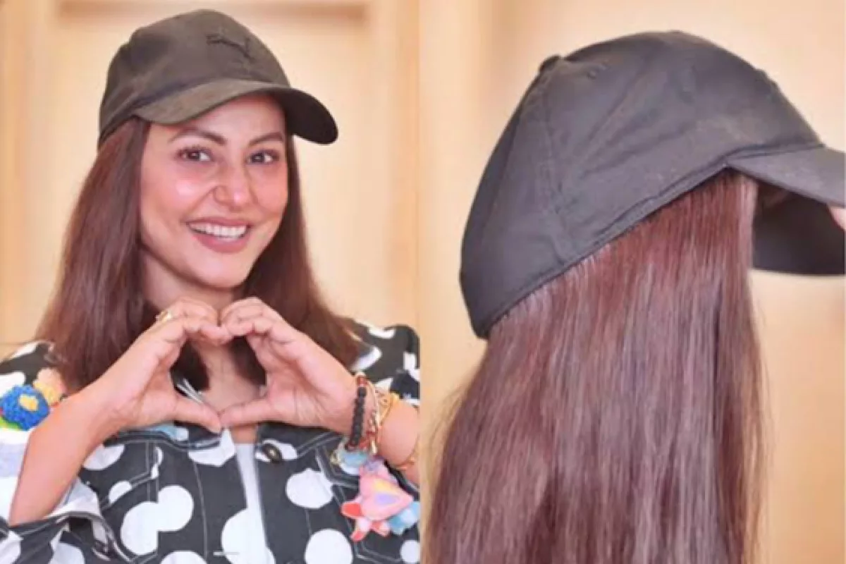 Hina Khan shares her joy at regaining her lost hair while fighting breast cancer