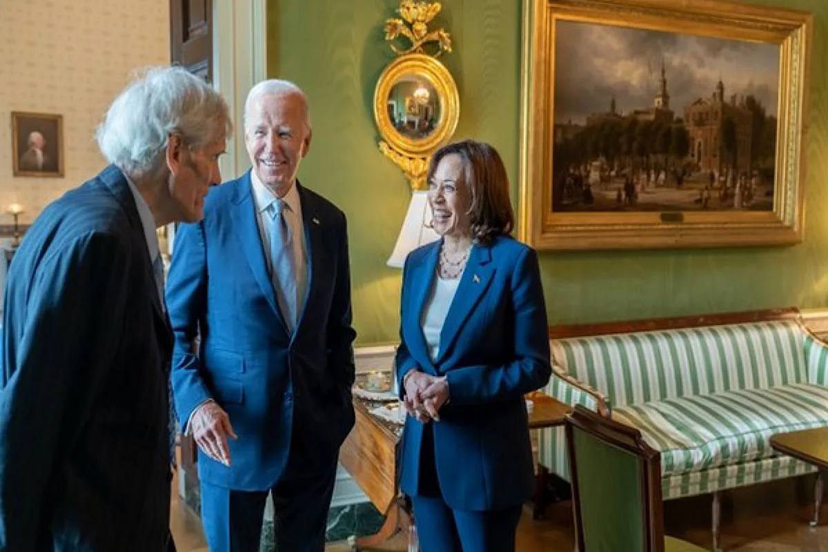 US: Joe Biden, Kamala Harris make first joint appearance since Biden’s exit from presidential race