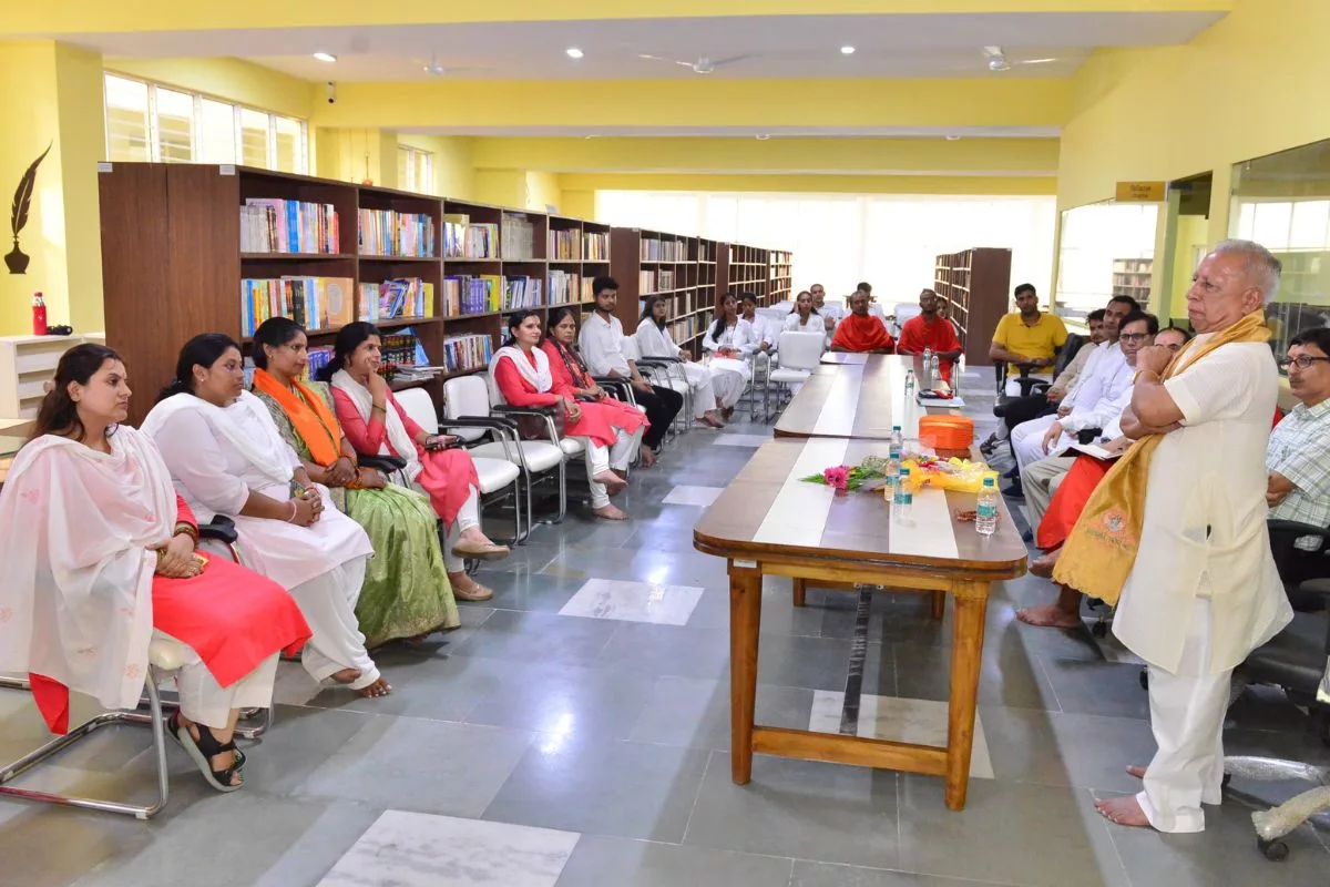 ‘National Library Day’ celebrated at Patanjali University