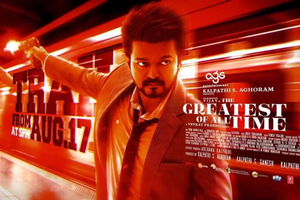 GOAT poster revealed: Thalapathy Vijay’s new film trailer drops Aug 17