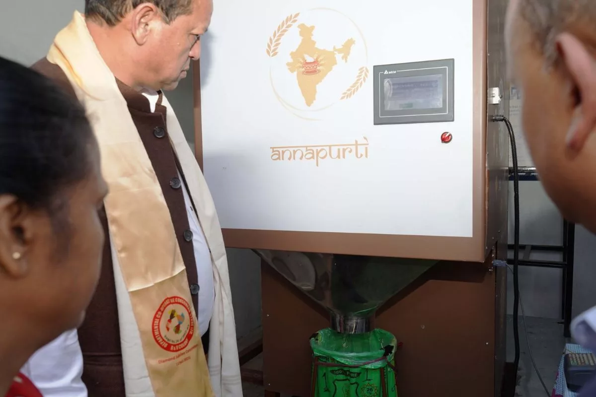 Odisha gets India’s first 24/7 ‘Grain ATM’