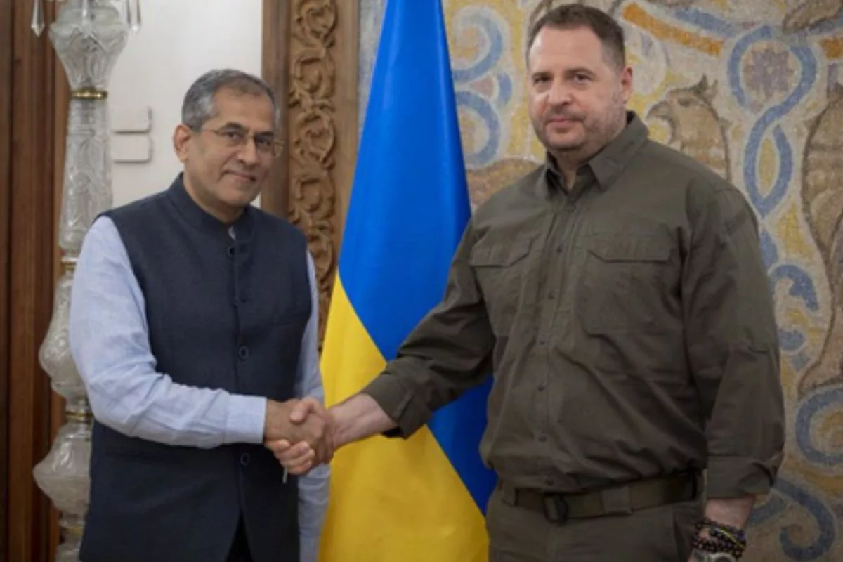 India’s Dy NSA in Ukraine, holds talks with Zelenskyy’s top aide