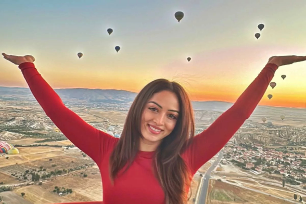 Sandeepa Dhar takes Turkey by storm with hot air balloon adventure