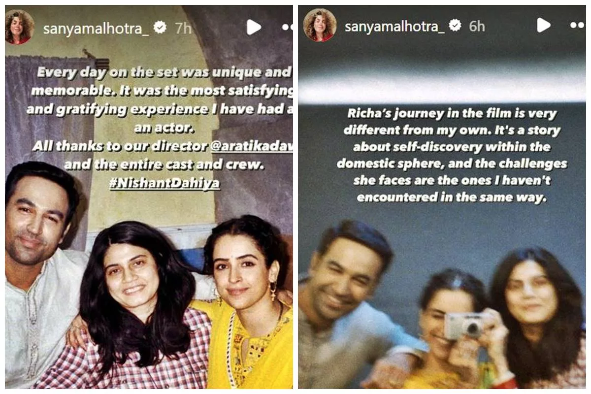 Sanya Malhotra dishes on ‘Mrs’ and Film Festival Buzz in latest AMA