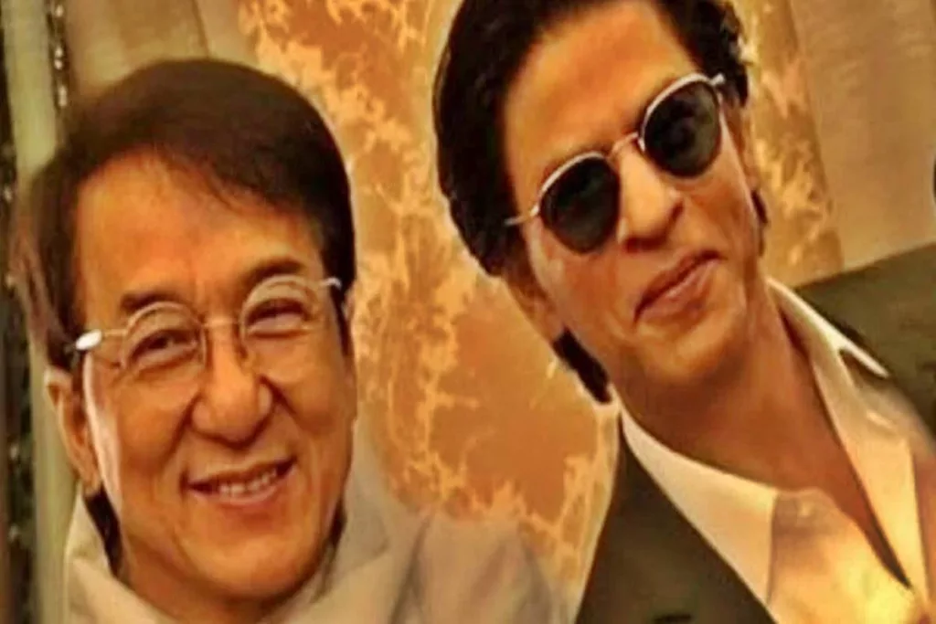 Shah Rukh Khan and Jackie Chan